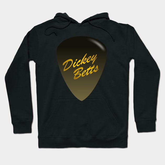 Dickey Betts Typography Hoodie by Womens Art Store